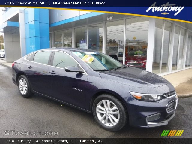 2016 Chevrolet Malibu LT in Blue Velvet Metallic