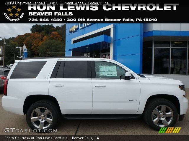 2019 Chevrolet Tahoe LT 4WD in Summit White