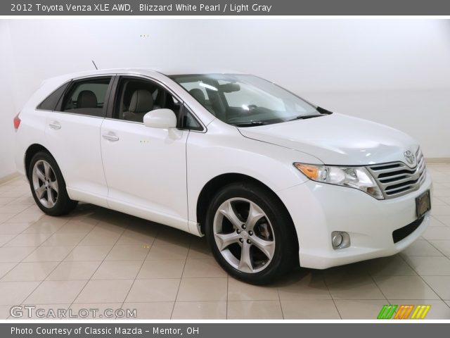 2012 Toyota Venza XLE AWD in Blizzard White Pearl