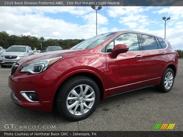 2019 Buick Envision Preferred AWD in Chili Red Metallic