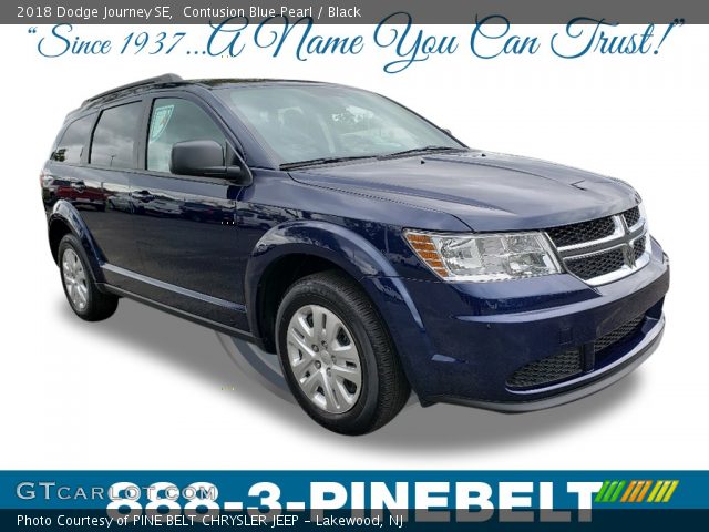 2018 Dodge Journey SE in Contusion Blue Pearl