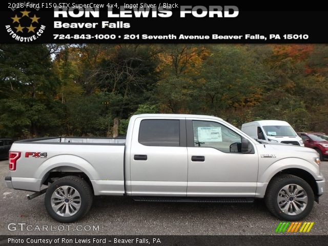 2018 Ford F150 STX SuperCrew 4x4 in Ingot Silver