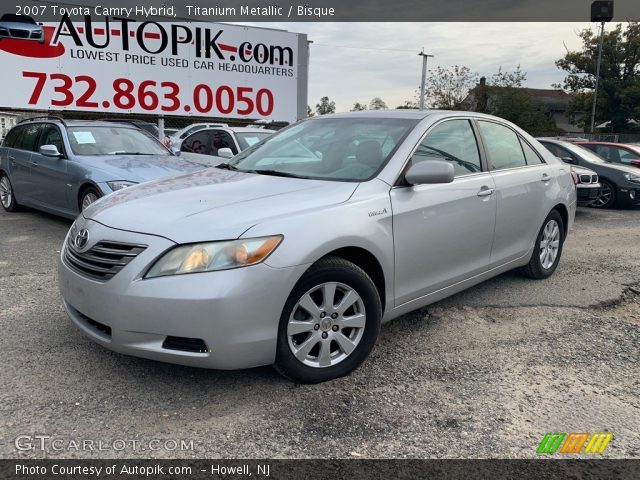 2007 Toyota Camry Hybrid in Titanium Metallic