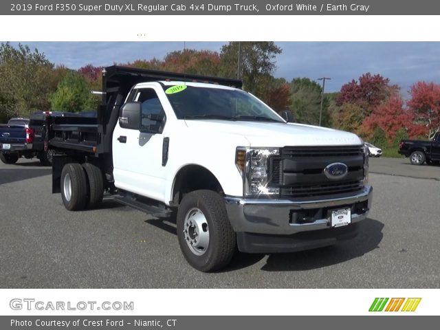 2019 Ford F350 Super Duty XL Regular Cab 4x4 Dump Truck in Oxford White