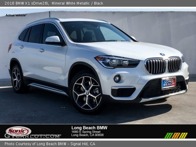 2018 BMW X1 sDrive28i in Mineral White Metallic