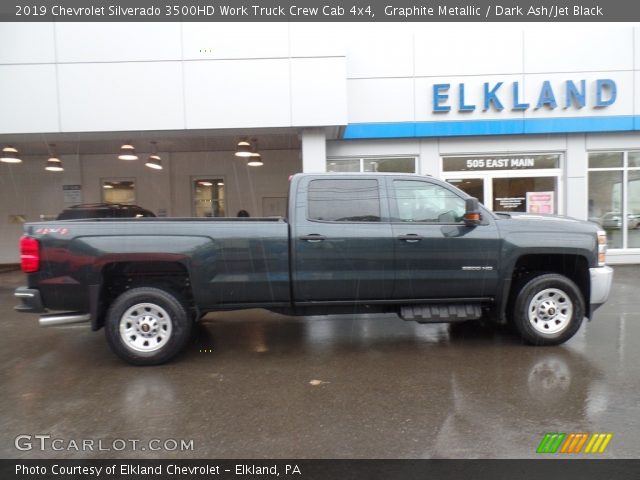 2019 Chevrolet Silverado 3500HD Work Truck Crew Cab 4x4 in Graphite Metallic