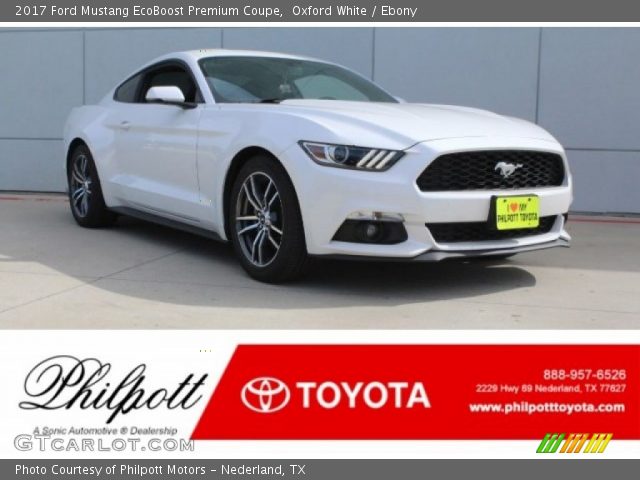 2017 Ford Mustang EcoBoost Premium Coupe in Oxford White