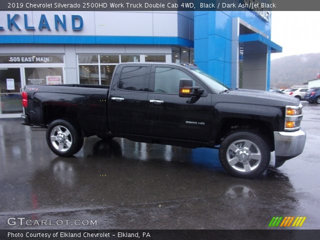 2019 Chevrolet Silverado 2500HD Work Truck Double Cab 4WD in Black