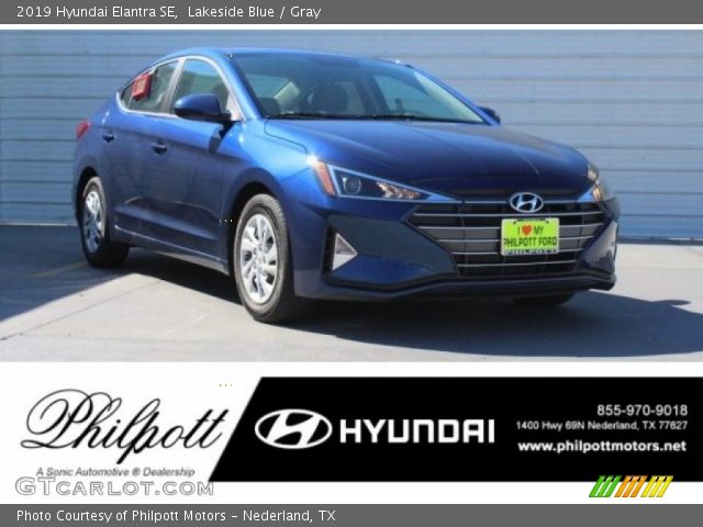 2019 Hyundai Elantra SE in Lakeside Blue