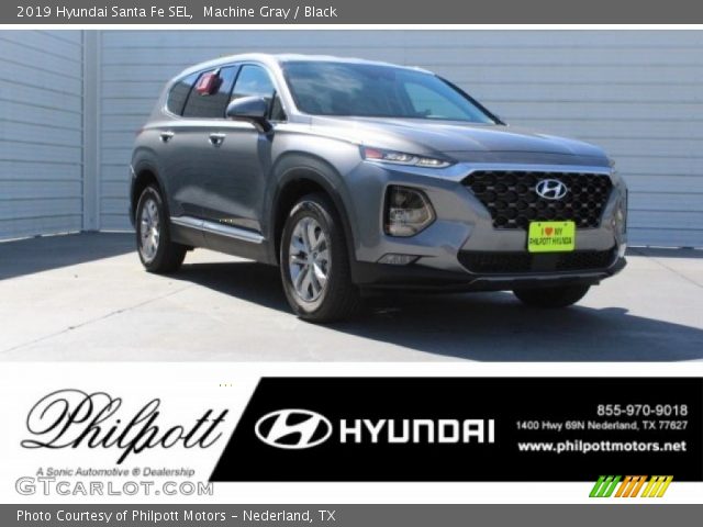 2019 Hyundai Santa Fe SEL in Machine Gray