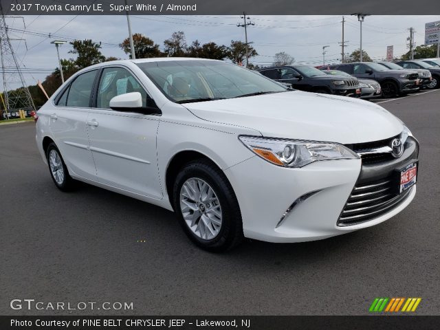 2017 Toyota Camry LE in Super White