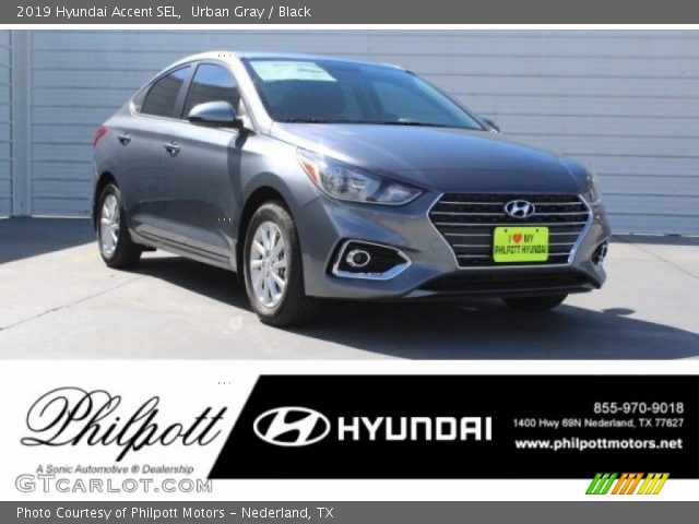 2019 Hyundai Accent SEL in Urban Gray