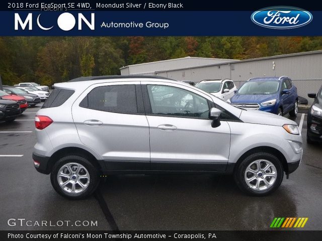2018 Ford EcoSport SE 4WD in Moondust Silver