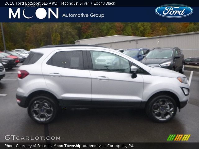 2018 Ford EcoSport SES 4WD in Moondust Silver