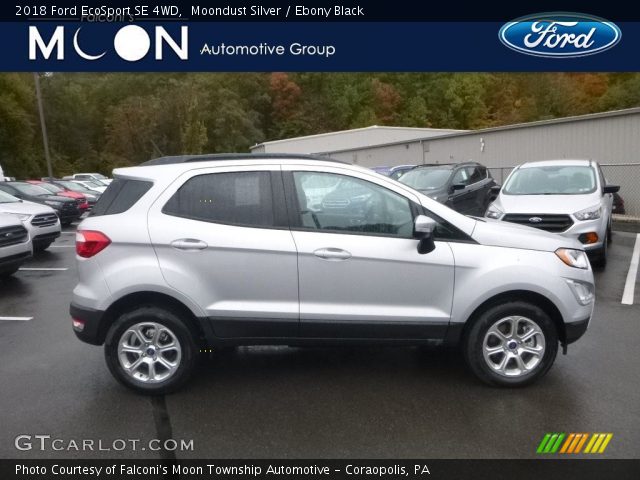 2018 Ford EcoSport SE 4WD in Moondust Silver