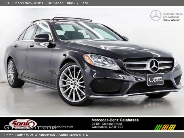 2017 Mercedes-Benz C 300 Sedan in Black