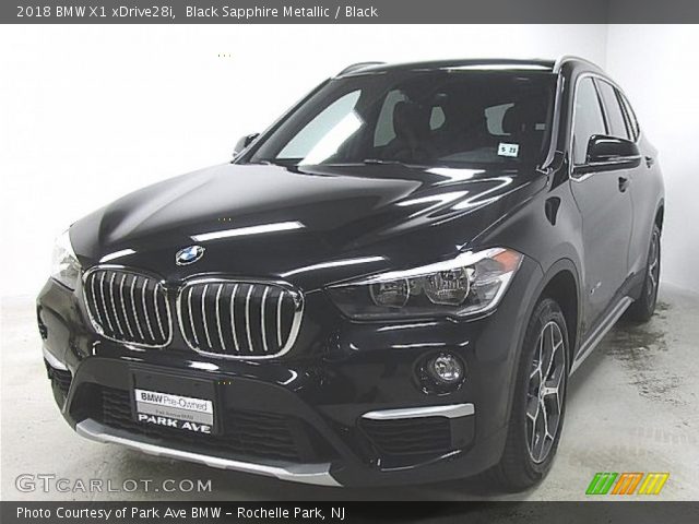 2018 BMW X1 xDrive28i in Black Sapphire Metallic
