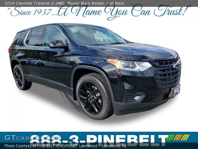 2019 Chevrolet Traverse LS AWD in Mosaic Black Metallic