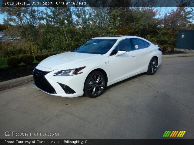 2019 Lexus ES 350 F Sport in Ultra White
