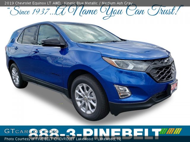 2019 Chevrolet Equinox LT AWD in Kinetic Blue Metallic