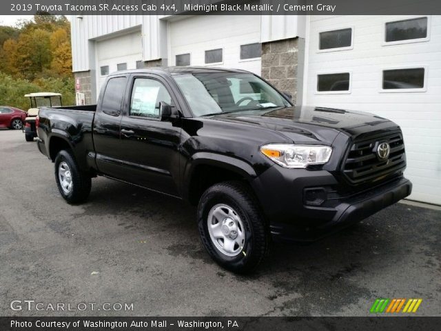 2019 Toyota Tacoma SR Access Cab 4x4 in Midnight Black Metallic