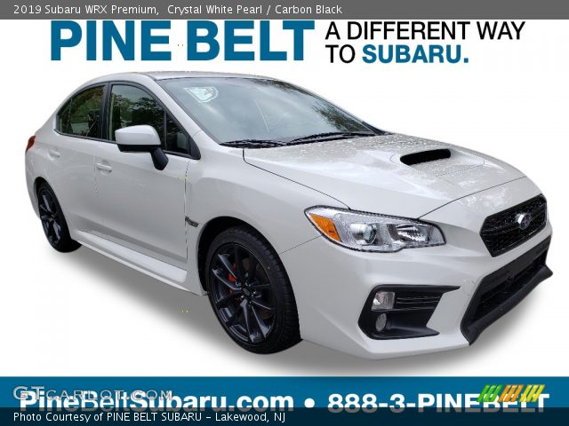 2019 Subaru WRX Premium in Crystal White Pearl