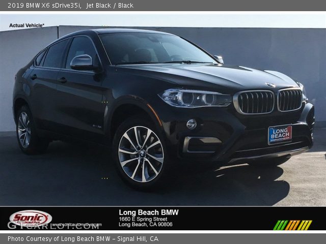 2019 BMW X6 sDrive35i in Jet Black