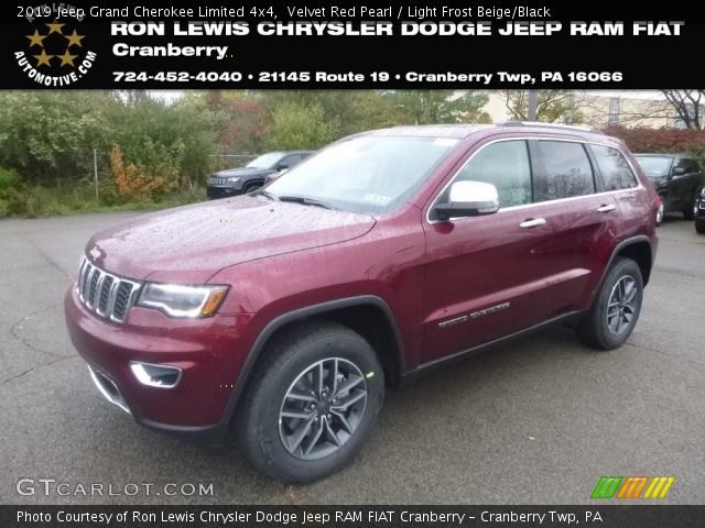 2019 Jeep Grand Cherokee Limited 4x4 in Velvet Red Pearl