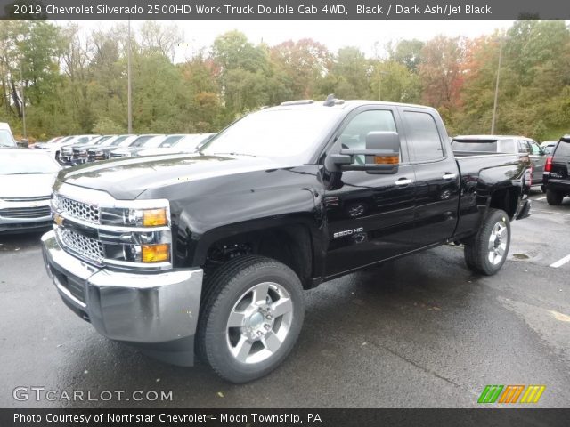 2019 Chevrolet Silverado 2500HD Work Truck Double Cab 4WD in Black