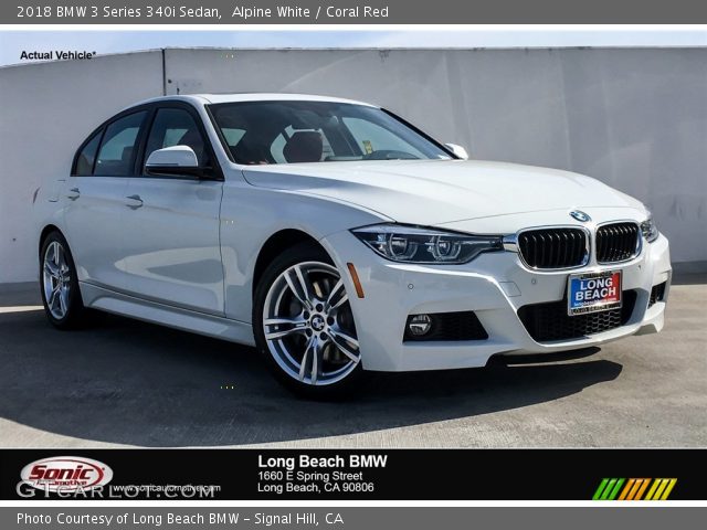 2018 BMW 3 Series 340i Sedan in Alpine White