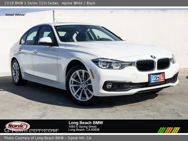 2018 BMW 3 Series 320i Sedan in Alpine White