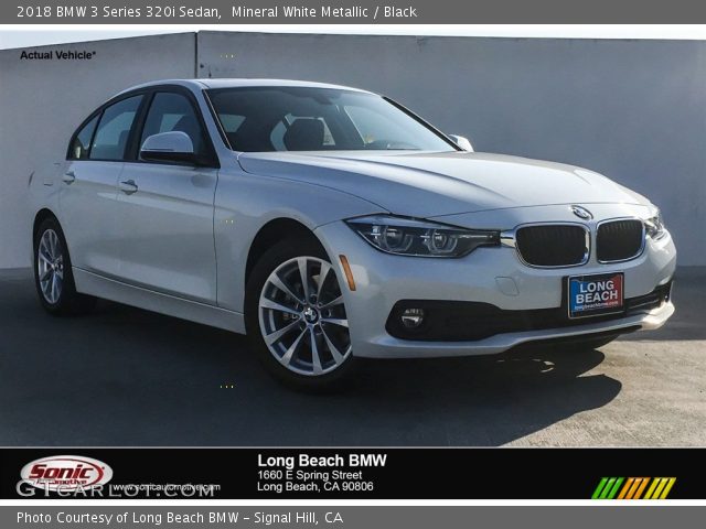 2018 BMW 3 Series 320i Sedan in Mineral White Metallic