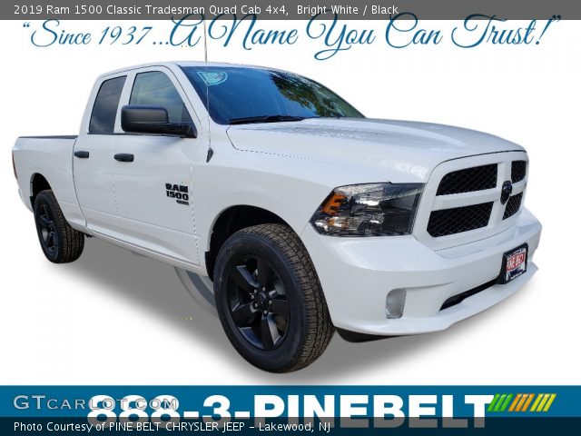 2019 Ram 1500 Classic Tradesman Quad Cab 4x4 in Bright White