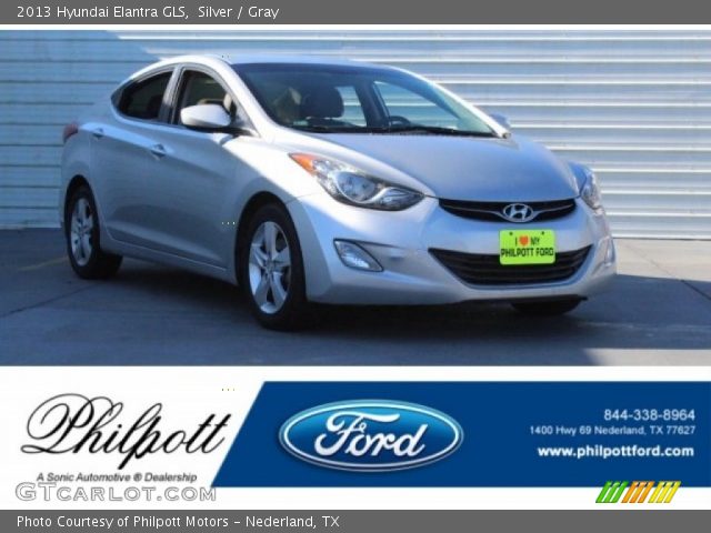 2013 Hyundai Elantra GLS in Silver