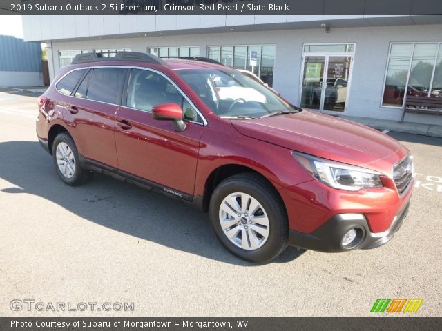 2019 Subaru Outback 2.5i Premium in Crimson Red Pearl