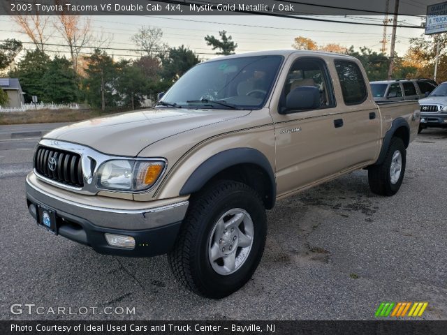 2003 Toyota Tacoma V6 Double Cab 4x4 in Mystic Gold Metallic