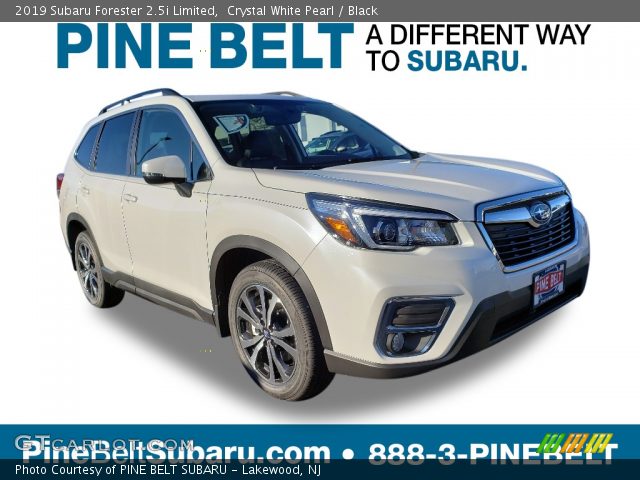 2019 Subaru Forester 2.5i Limited in Crystal White Pearl