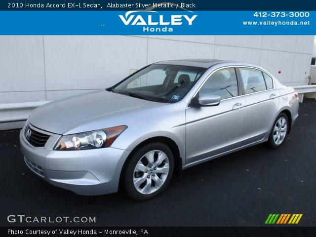 2010 Honda Accord EX-L Sedan in Alabaster Silver Metallic
