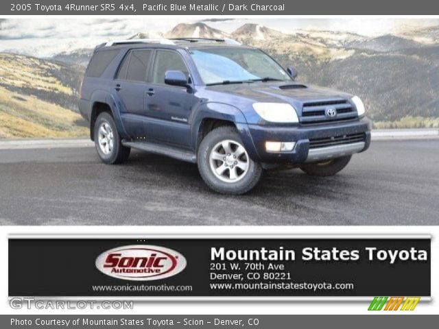 2005 Toyota 4Runner SR5 4x4 in Pacific Blue Metallic