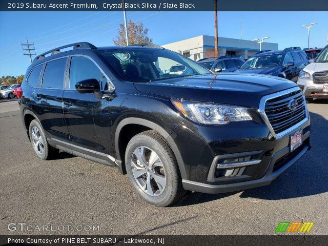 2019 Subaru Ascent Premium in Crystal Black Silica