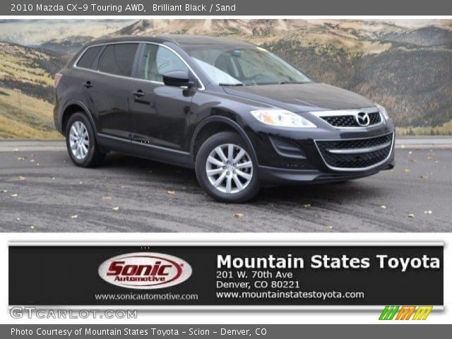 2010 Mazda CX-9 Touring AWD in Brilliant Black