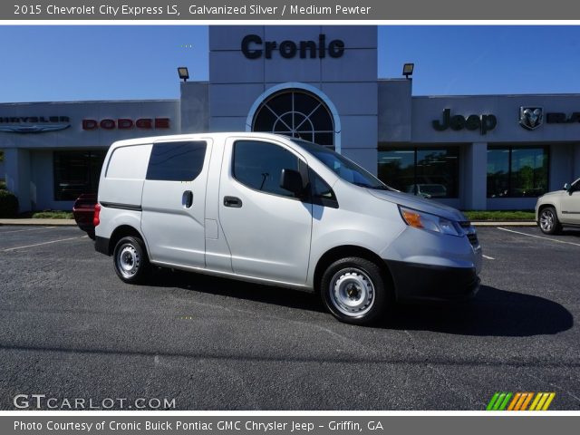 2015 Chevrolet City Express LS in Galvanized Silver