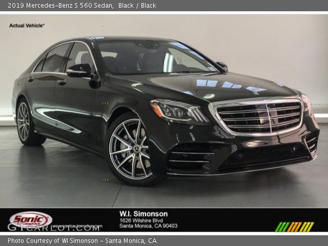 2019 Mercedes-Benz S 560 Sedan in Black