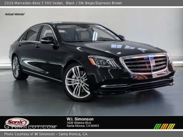 2019 Mercedes-Benz S 560 Sedan in Black