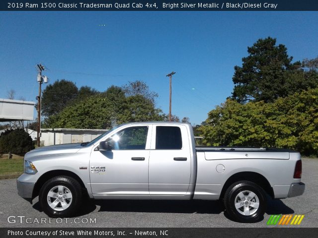 2019 Ram 1500 Classic Tradesman Quad Cab 4x4 in Bright Silver Metallic