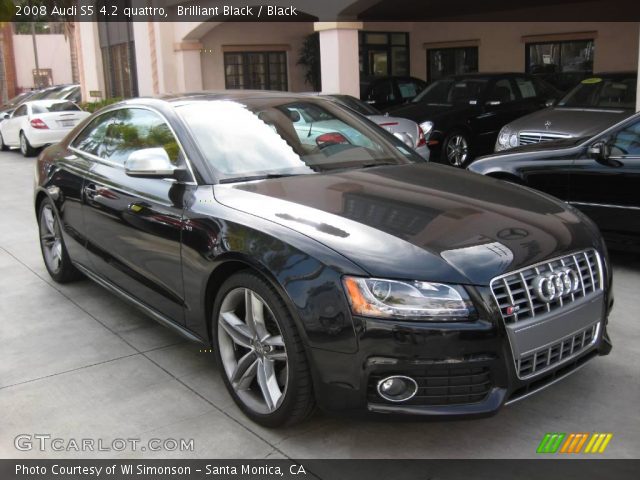 2008 Audi S5 4.2 quattro in Brilliant Black