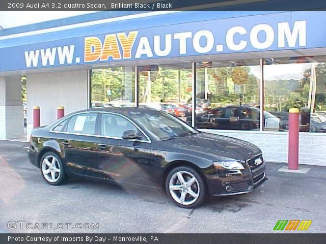 2009 Audi A4 3.2 quattro Sedan in Brilliant Black