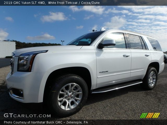 2019 GMC Yukon SLT 4WD in White Frost Tintcoat