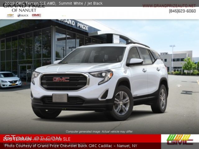 2019 GMC Terrain SLE AWD in Summit White