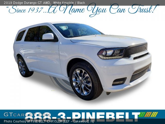 2019 Dodge Durango GT AWD in White Knuckle